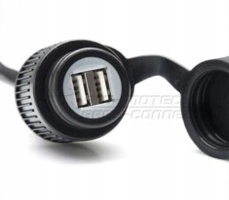Гнездо прикуривателя USX x 2 12V мотоцикл SW-Motech