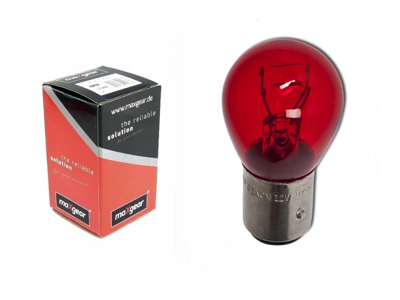 

Żarówka PR21/5W 12V 21/5W BAW15d Czerwona