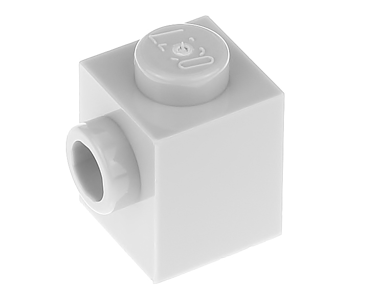 

Lego Klocek z wypustką 1x1 87087 szary jasny 2 szt
