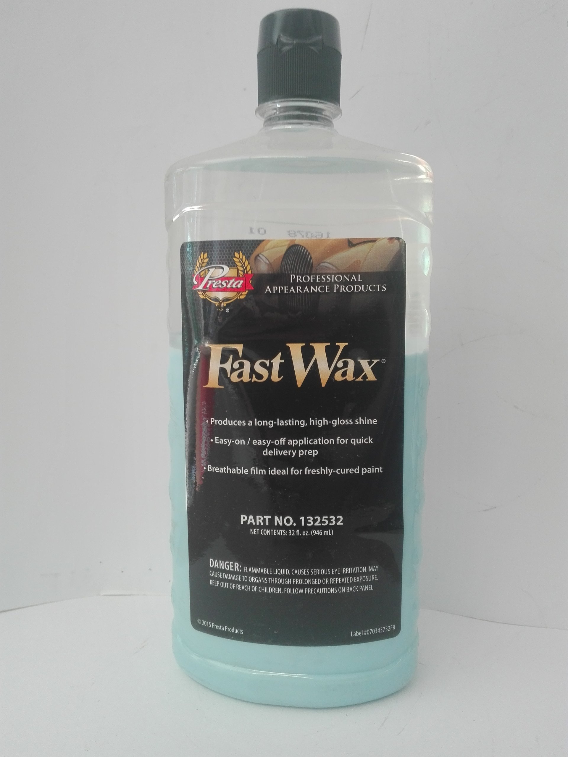 Автомобильный воск для блеска 3,78 л Fast Wax HIT