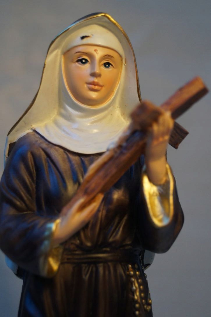 Figurka Figura Św. Rity ŚWIĘTA RITA PATRONKA 13cm Wysokość produktu 13 cm