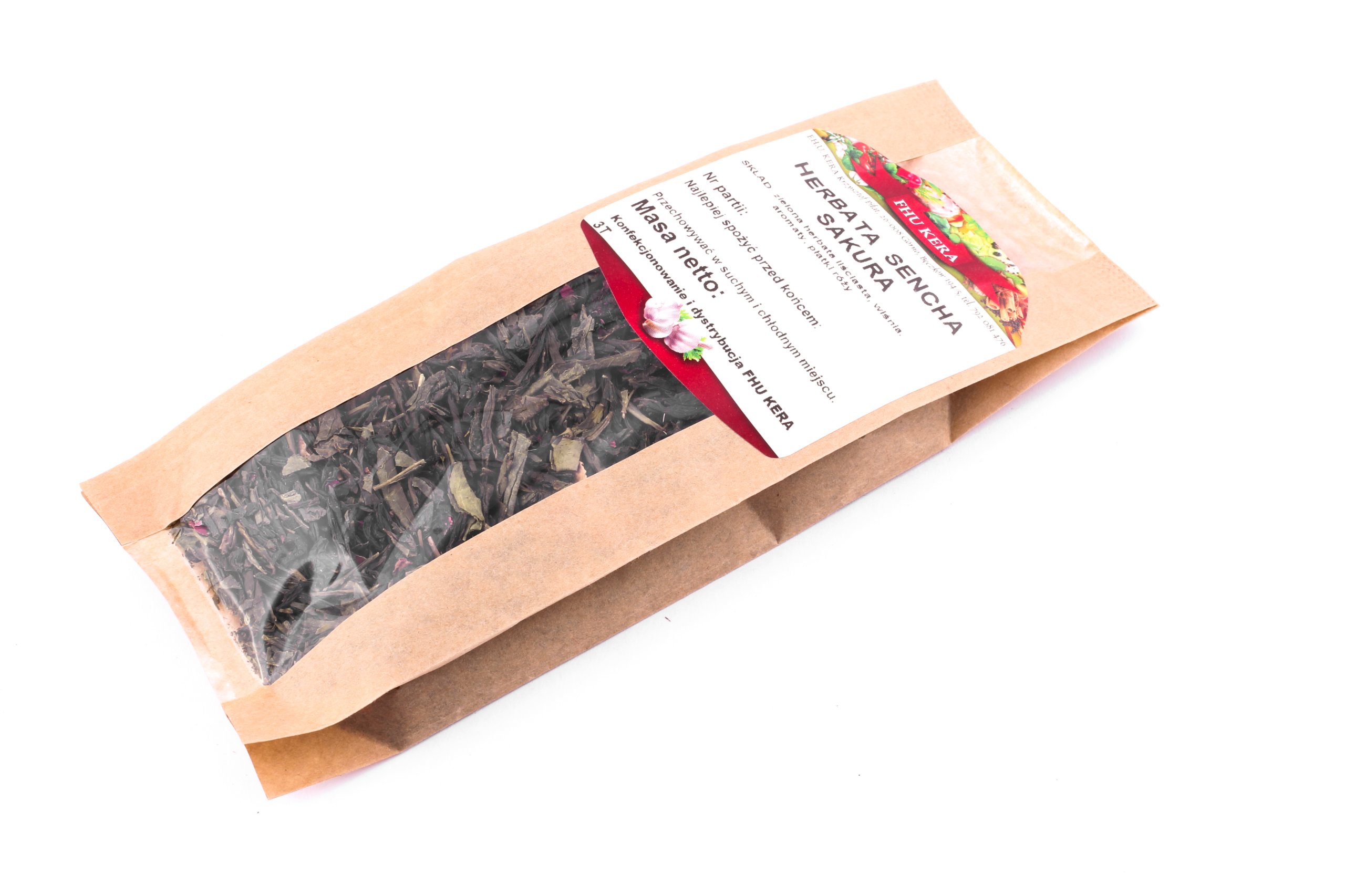 Herbata Zielona Sencha Sakura 1000GRAM 1kg Kera 3T