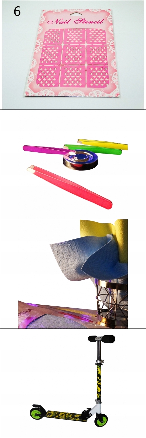 Separatorki Piankowe Do Manicure Pedicure 1 para Materiał pianka