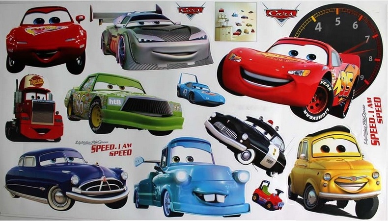 

Naklejki ścienne na ścianę Auta Cars Zygzak