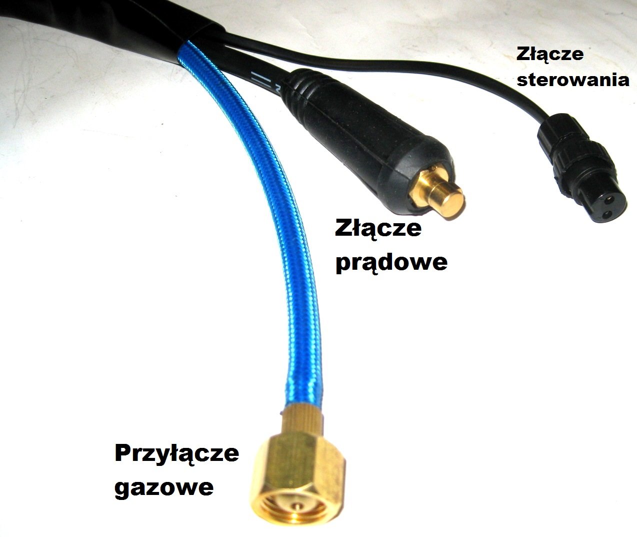 8m UCHWYT PALNIK PRZEWÓD TIG 26 AC DC WP26 SR26 Magnum Sherman HEFTY IDEAL Znamionowy przekrój żyły 16 mm²