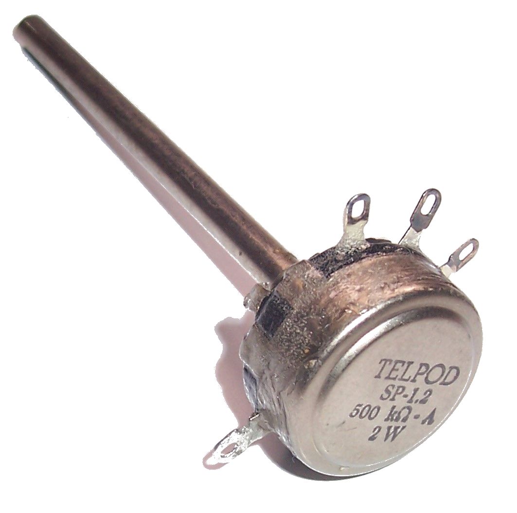 

Potencjometr Telpod SP-1.2 500k A 2W oś 10cm