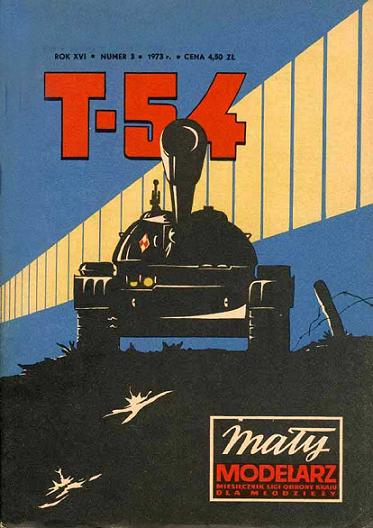 MM 3/1973 Czołg średni T 54