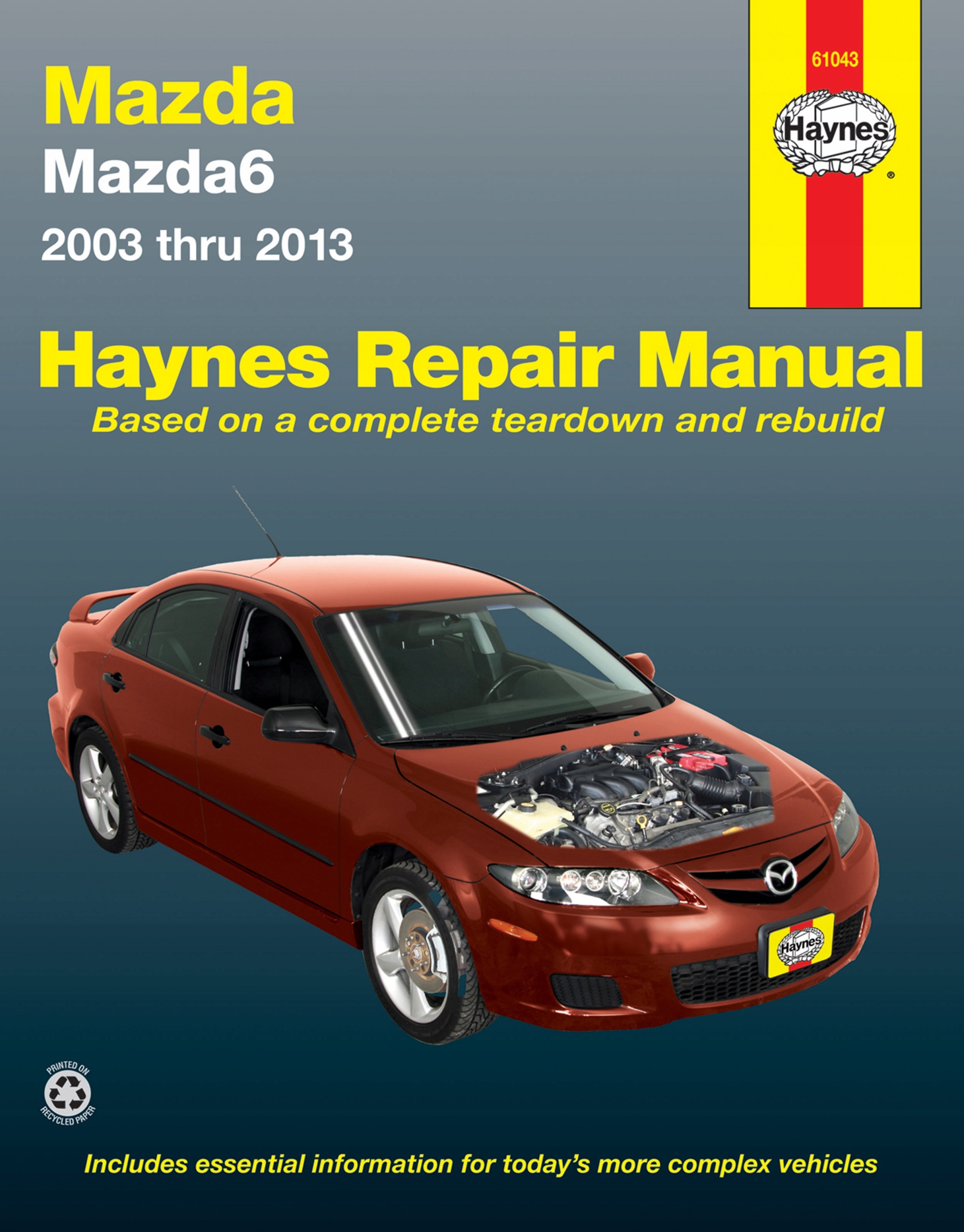 Руководства по эксплуатации, обслуживанию и ремонту Mazda 6