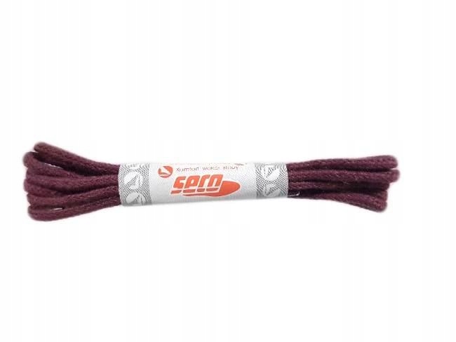 

Sznurówki okrągłe cienkie 90cm Sc Bordowe