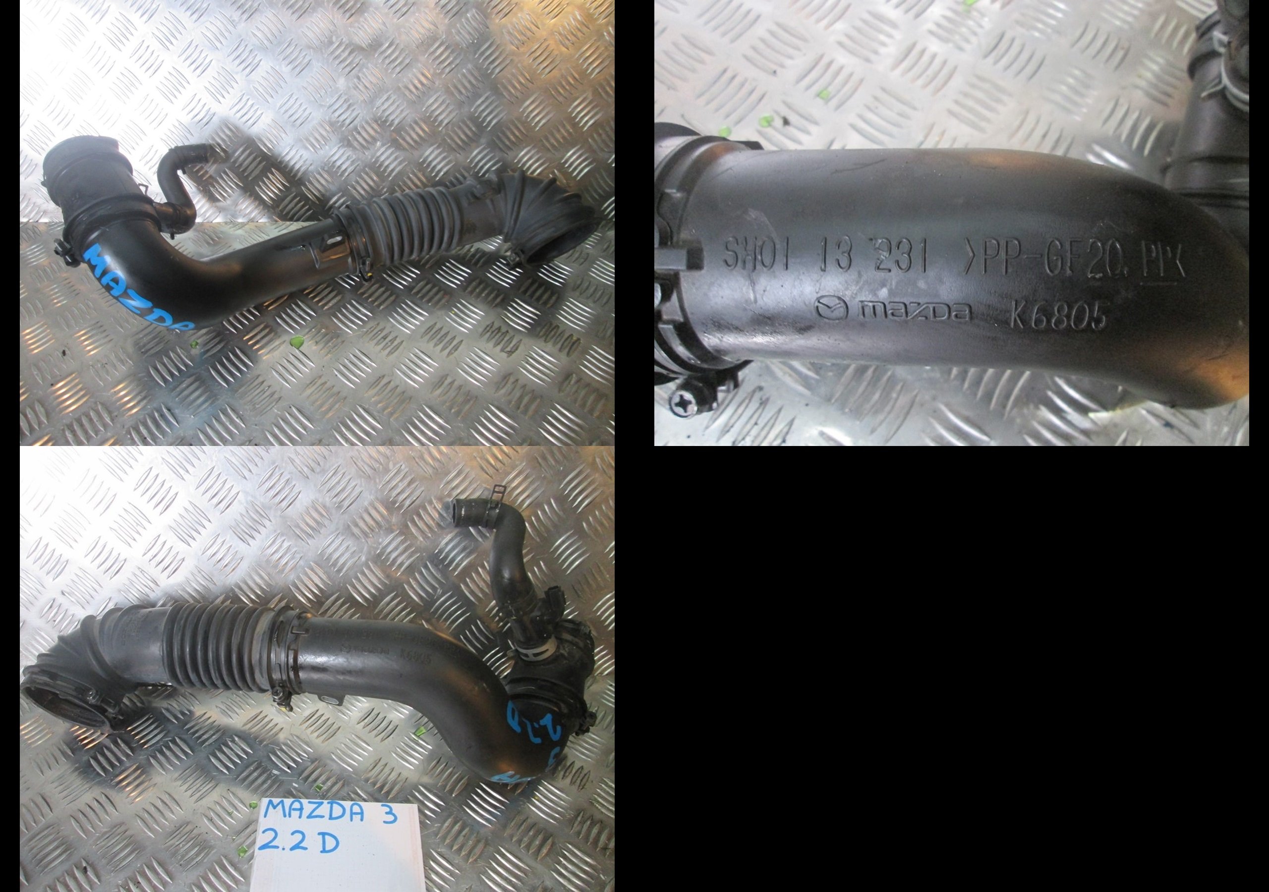 pipe hose MAZDA 3 III 2,2D