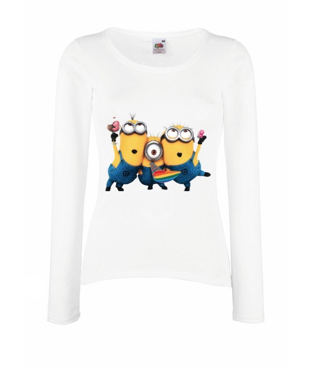 

Bluzka damska Minionki Minions Wzory Prezent
