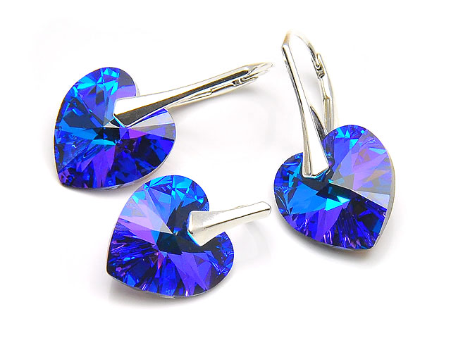 

Romantyczny Komplet Swarovski Heliotrope Pudełko