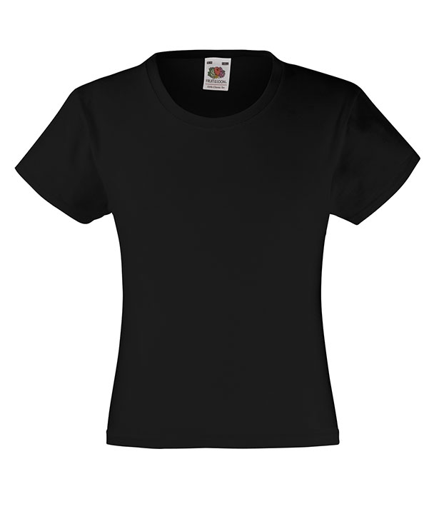 

Fruit of the Loom koszulka t-shirt Girls Bla 14-15