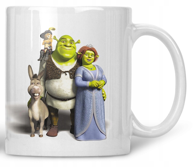 

Kubek Shrek Fiona Kot W Butach