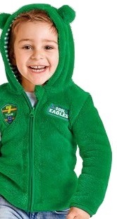 

Bluza rozpinana z kapturem miękka ciepła r. 98