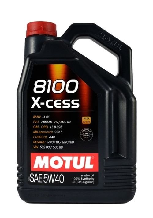 

Olej Motul 8100 X-cess 5W40 5W-40 5l