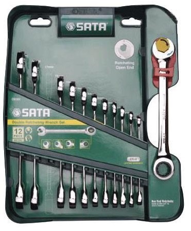 

Klucze pł-oczk z grzechotką kpl 12 szt 09066 Sata