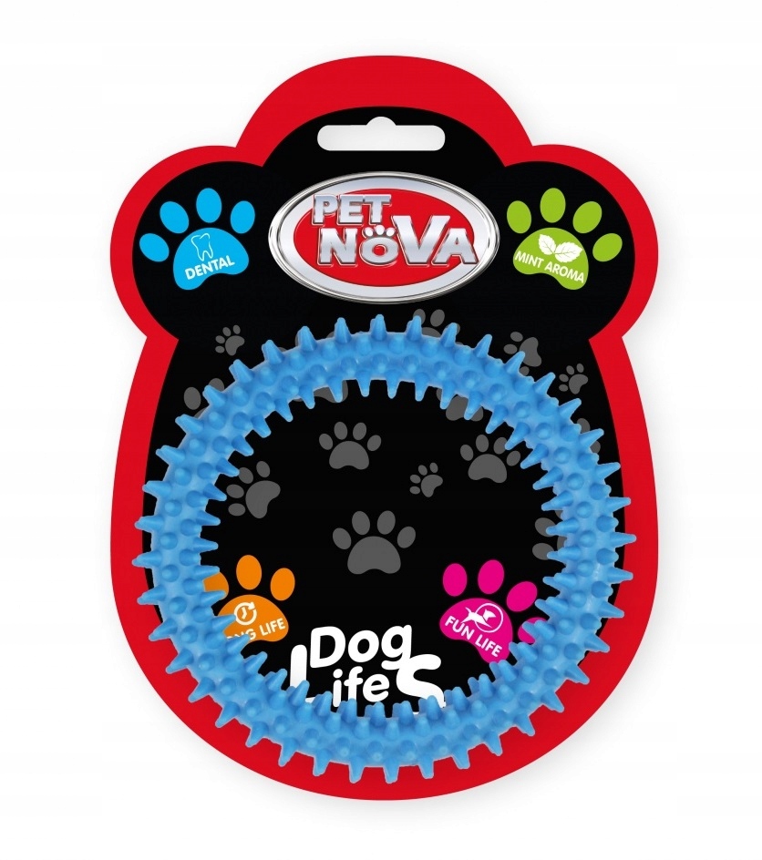 

Pet Nova zabawka dla psa Obręcz mięta nieb. 12,5cm