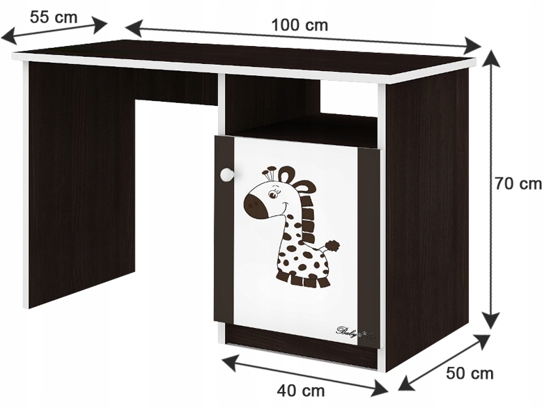 Biurko dziecięce BABY BOO duży wybór wzorów NOWOŚĆ Materiał korpusu płyta wiórowa
