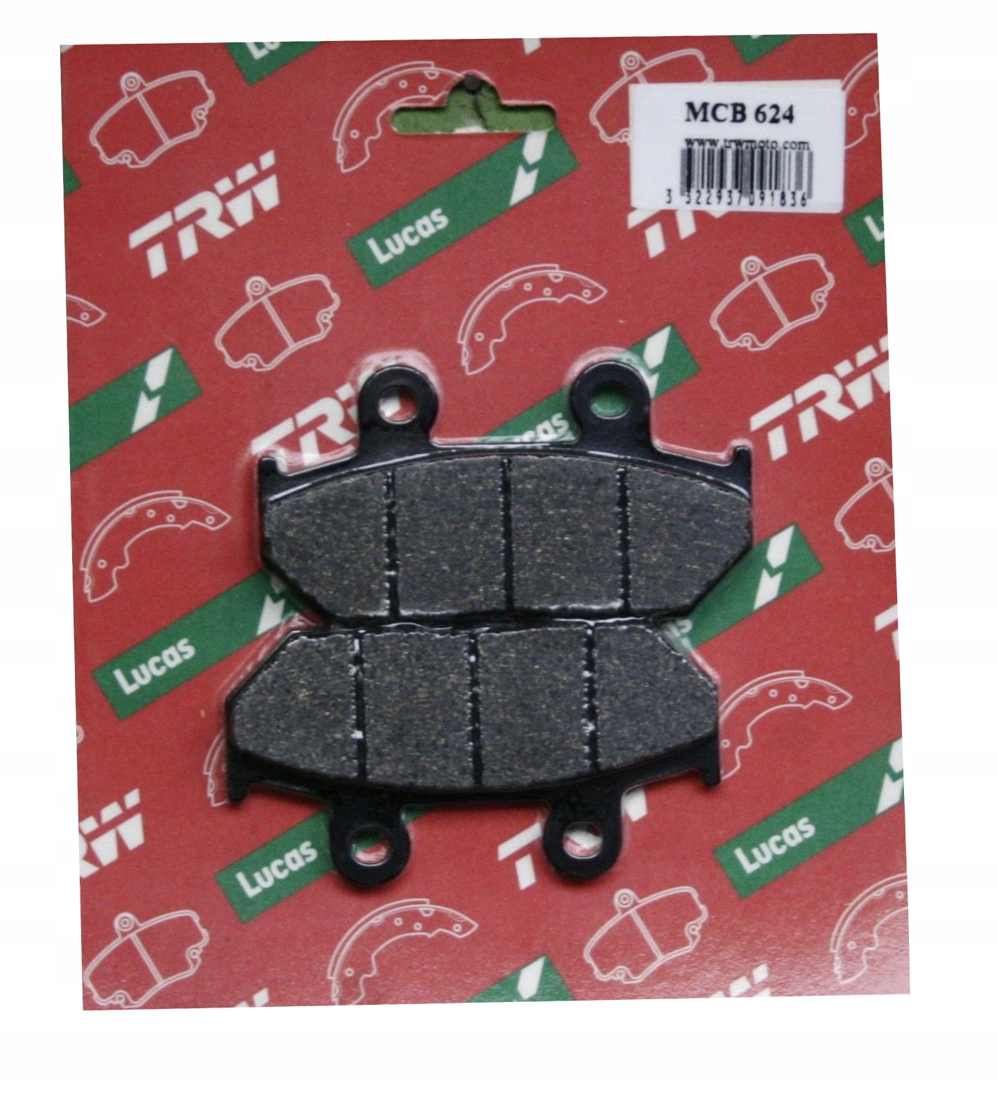 Přední brzdové Destičky Honda XL 600 V Transalp Lucas