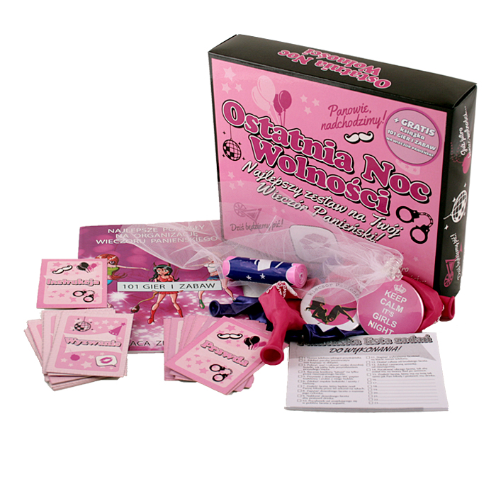 

Ostatnia Noc Wolności Zestaw Na Wieczór Panieński