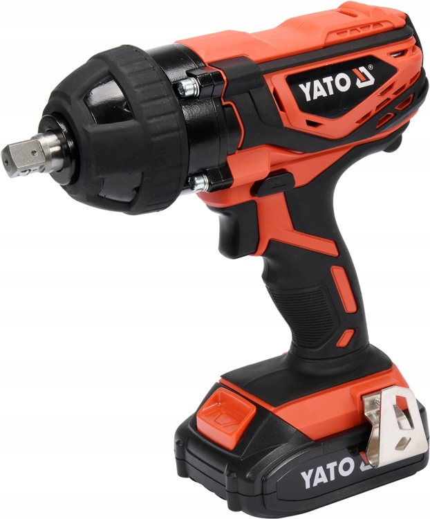 YATO KLUCZ UDAROWY 18V 1/2 300NM + NASADKI UDAROWE Rozmiar trzpienia 1/2''