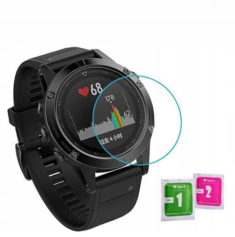 

Szkło Ochronne Hartowane 9H Garmin Fenix 5