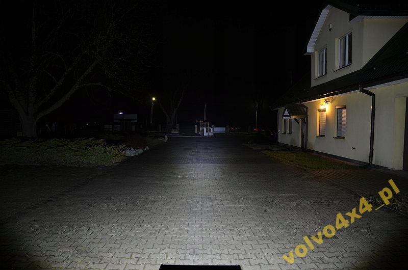 LAMPA ROBOCZA LISTWA 42x LED 126W FLOOD SPOT COMBO Shape flat
