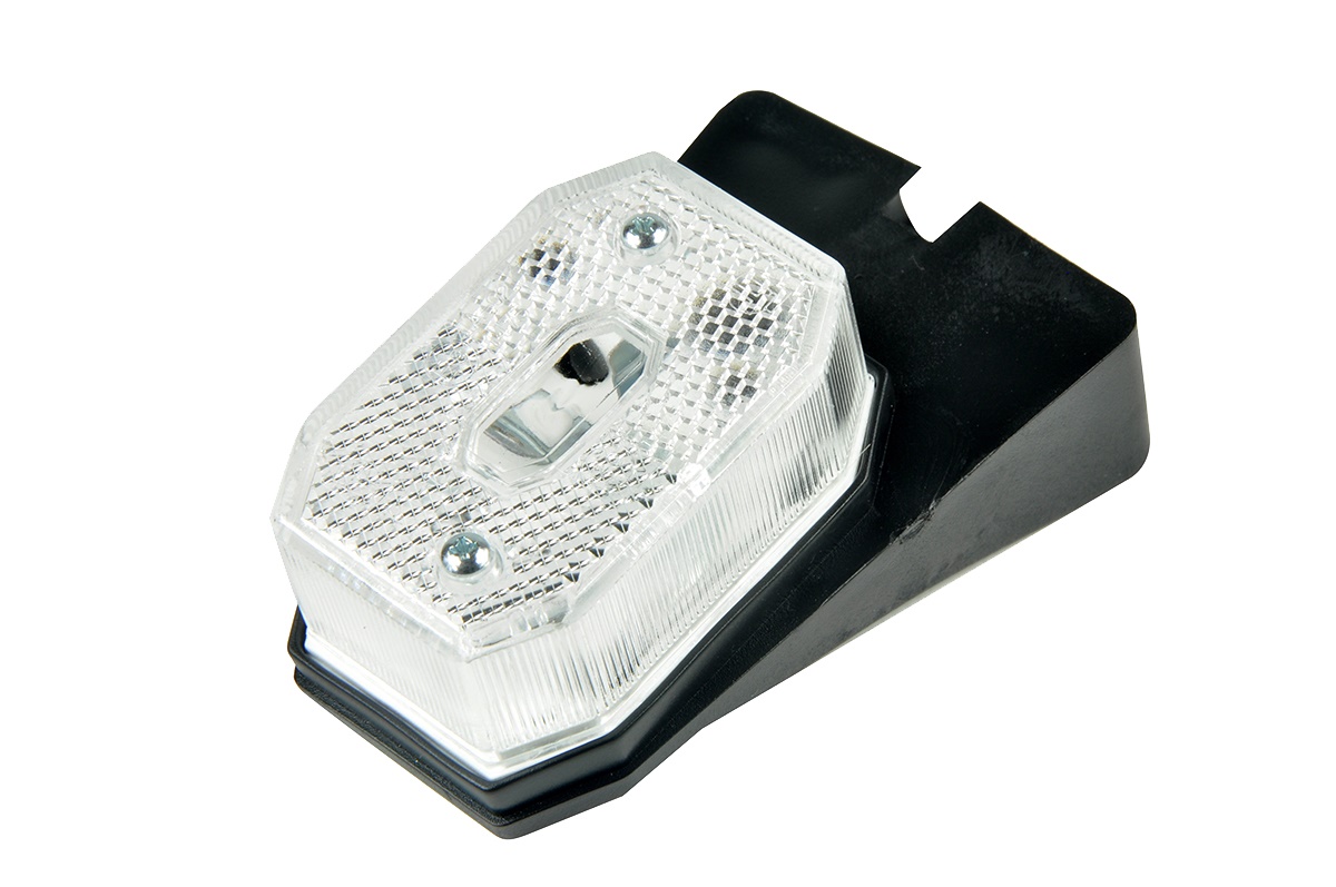 

Lampa Obrysowa Biała Z Odblaskiem Gabarytowa