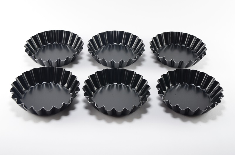 

Nieprzywierające foremki do mini tart 9cm 6 szt.