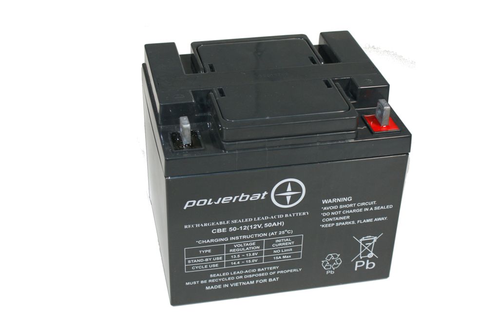 

Akumulator Żelowy 12V 50Ah Cb 50-12 Przemysłowe