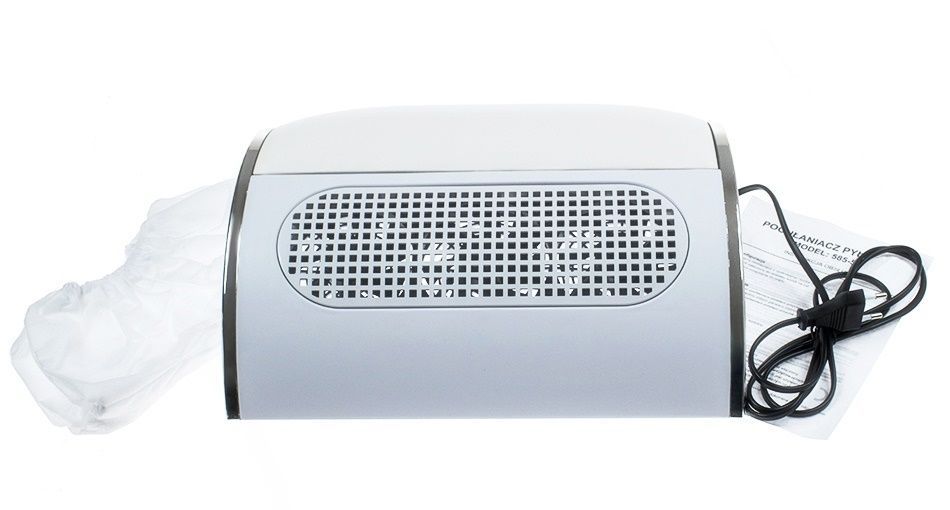 MOCNY POCHŁANIACZ PYŁU MANICURE 3 WIATRAKI + WORKI Zasilanie sieciowe