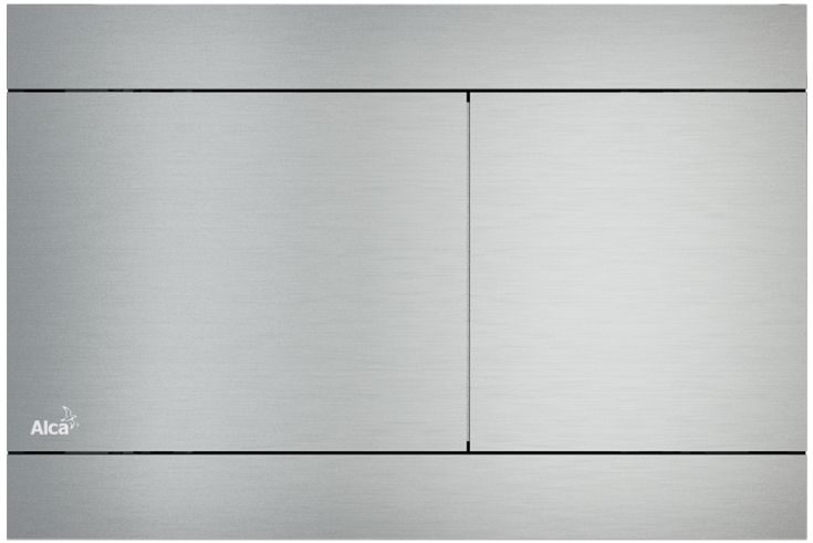 AlcaPLAST Tlačidlo splachovača Wc Flat Fun Alunox Delfin alcadrain