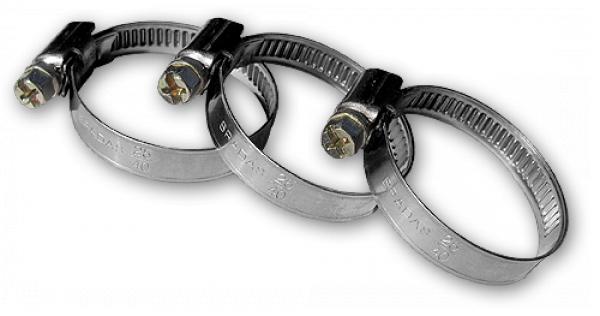 Opaska Ślimakowa Nierdzewna 60-80 mm