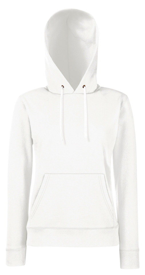 

Fruit Of The Loom Damska Bluza z Kapturem White Xs