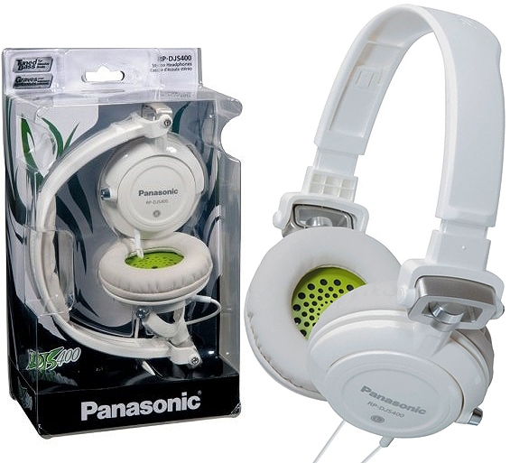 

Słuchawki Nauszne Panasonic RP-DJS400 Białe