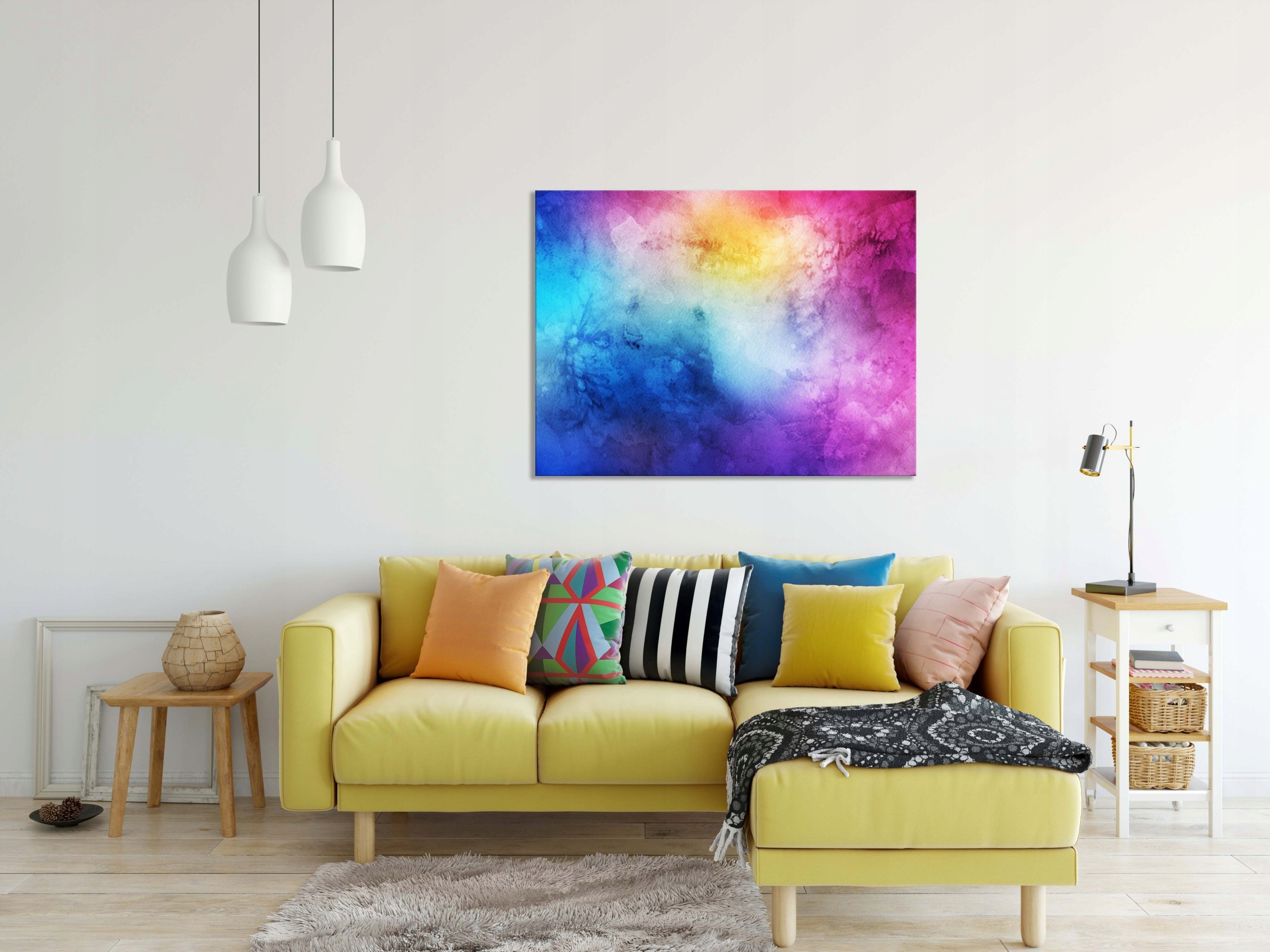 OBRAZ na płótnie ABSTRAKCJA 99005152 120x80 WZORY Wysokość produktu 80 cm