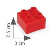 WADER 41340 KLOCKI MINI BLOCKS 134 el w wiaderku Seria MINI