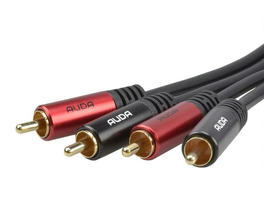 

Auda Kabel audio 2xRCA 2RCA Cinch czincz 1,5m