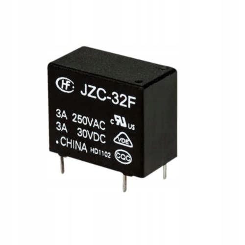 

Przekaźnik Elektromagnetyczny 12V 3A/250V 3A/30V