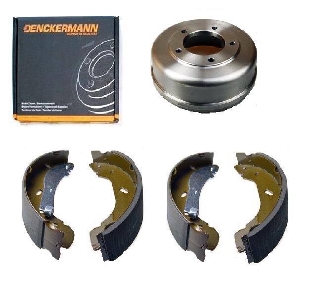 БАРАБАНИ ЩЕЛЕПИ FORD TRANSIT RWD 00-КОМПЛ.