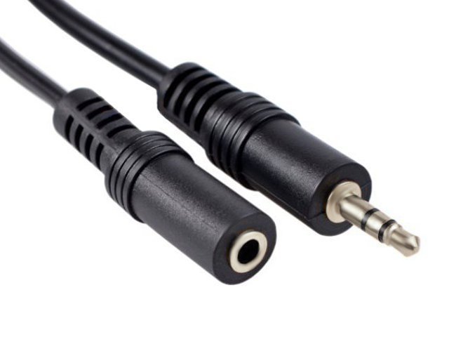

Kabel Przewód Jack 3,5 wtyk - gniazdo Silver 10m