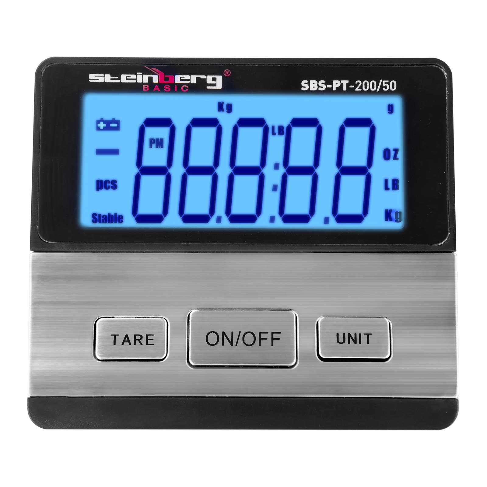 WAGA PLATFORMOWA MOBILNA 200kg PACZKOWA NA BATERIE Rodzaj wagi Platformowa