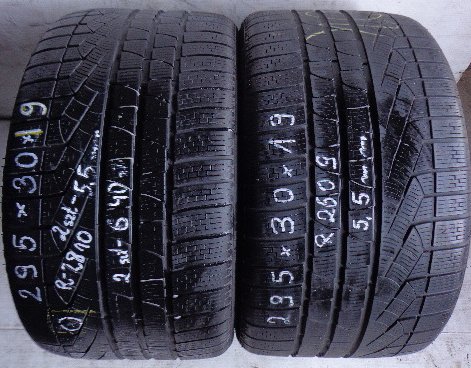 OPONY ZIMA 295/30/19 PIRELLI SOTTOZERO