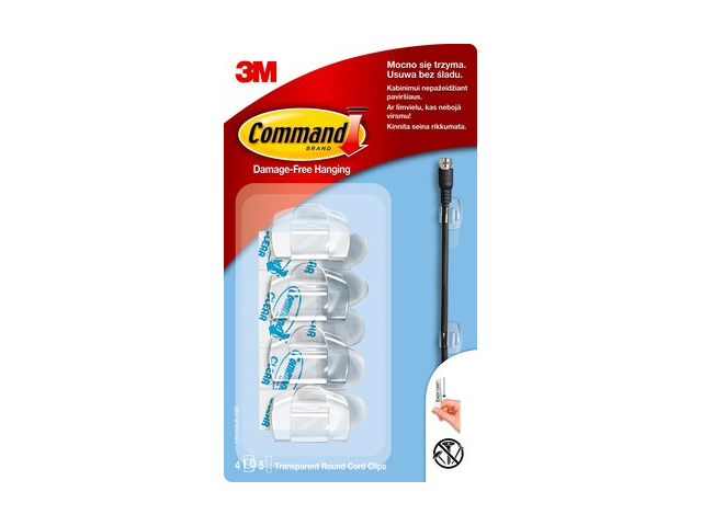 

Command 3M Uchwyty Podtrzymujące Kable 5 Pasków