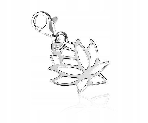 

Charms Zawieszka Lotos Celebrytka Srebro 925