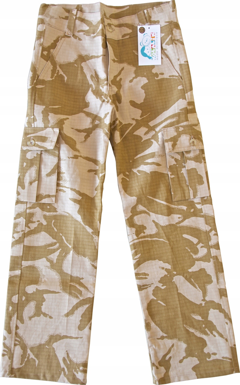 Spodnie Bojówki Moro Rozm. 104 HIT!!! Marka Inna marka