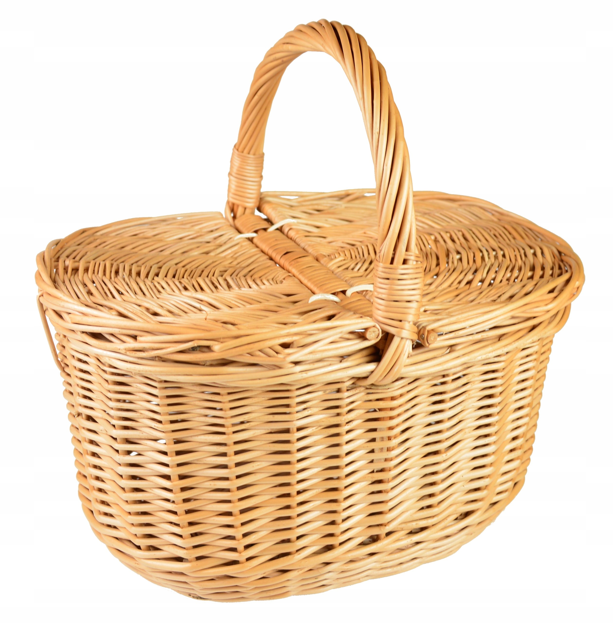 KOSZYK NA PIKNIK wiklinowy kosz PIKNIKOWY roz. M Marka inna