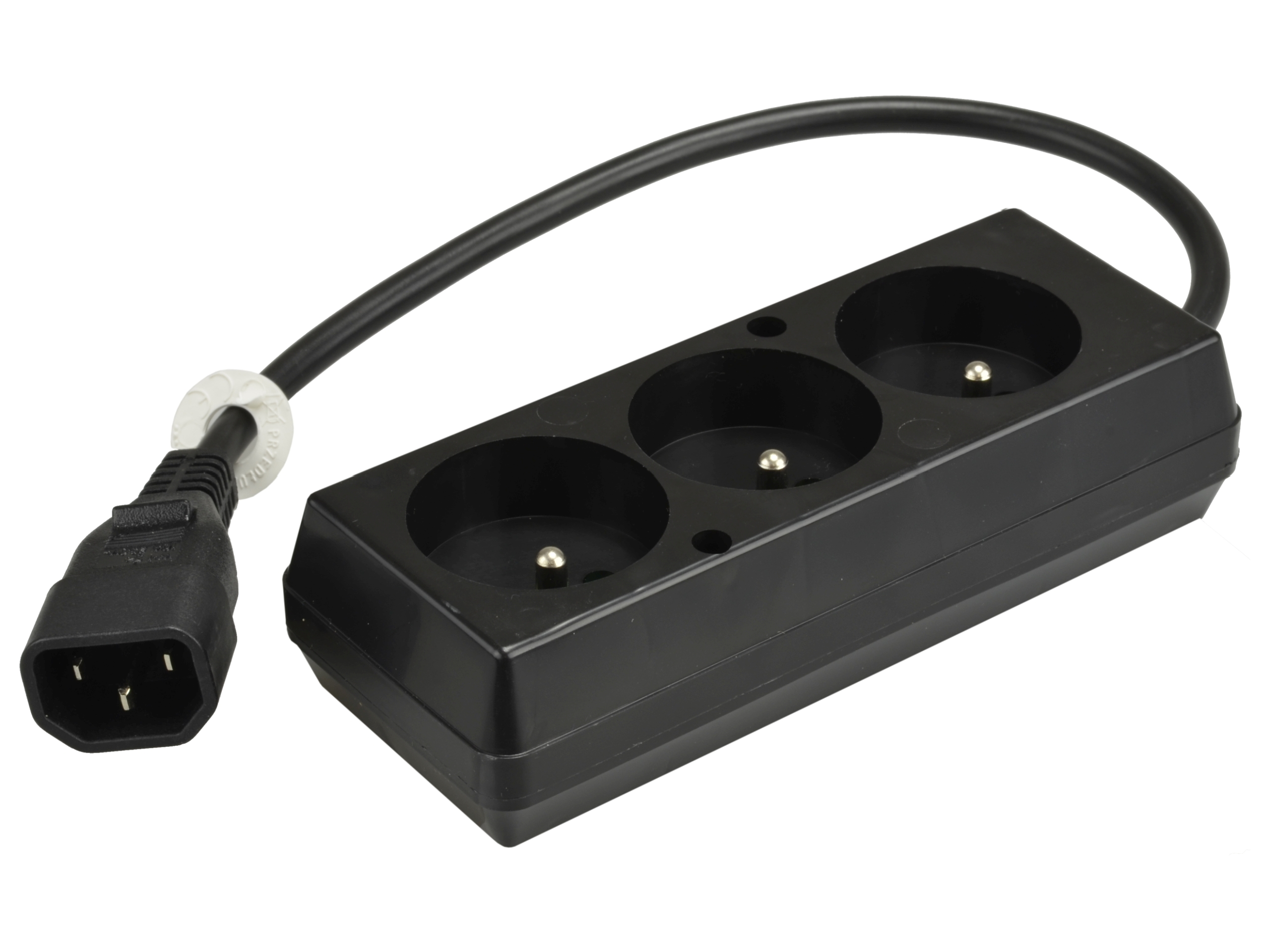 

Kabel zasilający listwa 230V Ups przejście C14 3gn