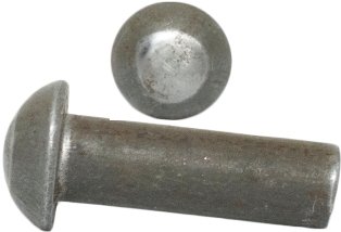 

6x10 Nit nity stalowe łeb kulisty Din 660 30szt.